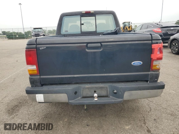 1997 Ford Ranger XL with VIN 1FTCR14A2VPB52159, listed as a Copart auction lot 63452045 with 207,582 mi miles and Salvage title. Bid and sale history available at DreamBid. Image 6.