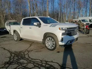 2019 Chevrolet Silverado 1500 High Country with VIN 1GCUYHEL6KZ363011, listed as a Copart auction lot 43434025 with 64,064 mi miles and Salvage Title. Bid and sale history available at carsss.com. Image 11.