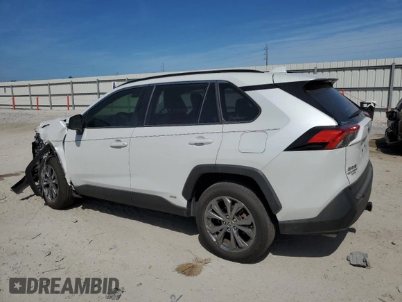 2023 Toyota RAV4 Hybrid XLE Premium with VIN JTMB6RFV4PD113113, listed as a Copart auction lot 51795625 with 4,942 mi miles and Non Repairable. Bid and sale history available at carsss.com. Image 2.