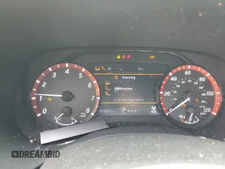 2023 Nissan Frontier Pro-4X with VIN 1N6ED1EK0PN617872, listed as a Copart auction lot 57125435 with 97,981 mi miles and Salvage title. Bid and sale history available at DreamBid. Image 9.
