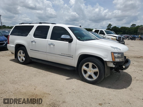 2009 Chevrolet Suburban LTZ with VIN 1GNFC36J89J123398, listed as a Copart auction lot 57942495 with 165,329 mi miles and Salvage title. Bid and sale history available at DreamBid. Image 4.
