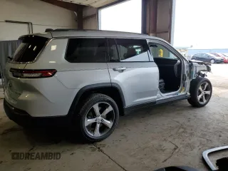 2021 Jeep Grand Cherokee Limited with VIN 1C4RJKBG5M8124315, listed as a Copart auction lot 60843065 with 52,204 mi miles and Salvage title. Bid and sale history available at DreamBid. Image 3.