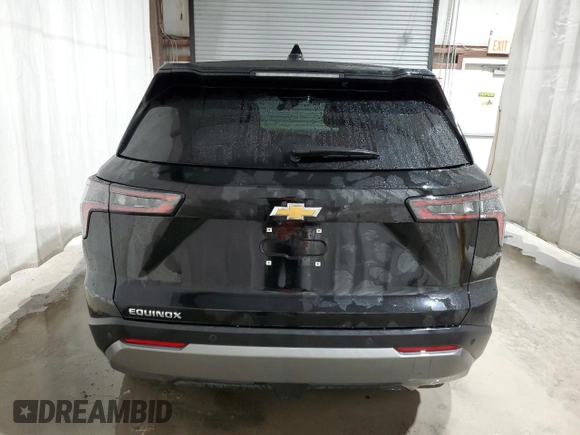 2025 Chevrolet Equinox FWD LT with VIN 3GNAXHEG3SL212974, listed as a Copart auction lot 54550725 with 8,158 mi miles and Clean Title. Bid and sale history available at DreamBid. Image 6.