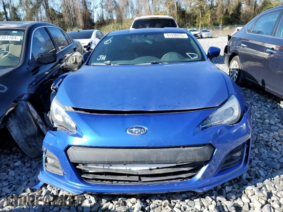 2020 Subaru BRZ Limited with VIN JF1ZCAC15L8703565, listed as a Copart auction lot 41438915 with 43,269 mi miles and Non Repairable. Bid and sale history available at carsss.com. Image 5.