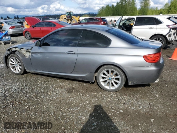 2011 BMW 3 Series 328i xDrive with VIN WBAKF5C57BE656436, listed as a Copart auction lot 53773085 with 122,920 mi miles and Salvage title. Bid and sale history available at DreamBid. Image 2.