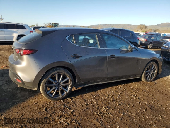 2020 Mazda Mazda3 Hatchback with VIN JM1BPALM8L1176320, listed as a Copart auction lot 44390345 with 100,070 mi miles and Salvage Title. Bid and sale history available at carsss.com. Image 3.
