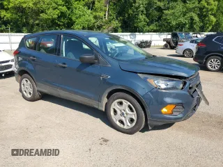 2019 Ford Escape S with VIN 1FMCU0F7XKUB48010, listed as a Copart auction lot 56246225 with 46,265 mi miles and Salvage title. Bid and sale history available at DreamBid. Image 4.