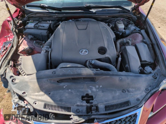 2014 Lexus IS 250 z VIN JTHBF1D24E5005476, wystawiony jako Copart lot #54447055 z przebiegiem 132 474 mil mil oraz Szkoda całkowita • Salvage title. Historia ofert i sprzedaży dostępna na DreamBid. Obrazek 11.