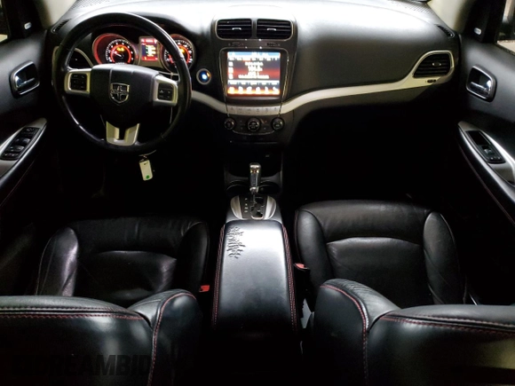 2012 Dodge Journey GT with VIN 3C4PDCEG1CT307081, listed as a Copart auction lot 84462604 with 212,265 mi miles and Salvage Title. Bid and sale history available at DreamBid. Image 8.