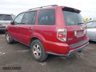 2006 Honda Pilot EX-L with RES with VIN 5FNYF18626B022642, listed as a IAAI auction lot 41115722 with 283,756 mi miles. Bid and sale history available at carsss.com. Image 3.