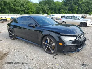 2018 Audi RS 7 Prestige с VIN WUAWAAFC7JN900206, выставлен на аукционе Copart как лот 59469045 с пробегом 93 026 миль миль и Списание • Salvage title. История ставок и продаж доступна на DreamBid. Изображение 4.