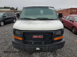 2005 GMC Savana Cargo Van with VIN 1GTGG25V851115411, listed as a Copart auction lot 86377384 with 353,059 mi miles and Salvage Title. Bid and sale history available at carsss.com. Image 5.