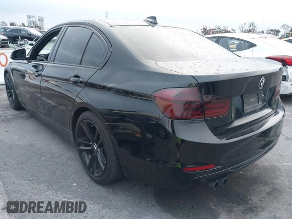 2014 BMW 3 Series 328i with VIN WBA3C1C53EK108252, listed as a IAAI auction lot 41764991 with 137,236 mi miles. Bid and sale history available at carsss.com. Image 3.