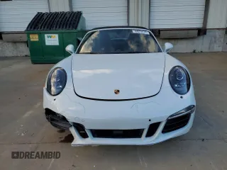 2016 Porsche 911 4S with VIN WP0BB2A93GS136097, listed as a Copart auction lot 76078574 with 14,208 mi miles and Salvage Title. Bid and sale history available at DreamBid. Image 5.
