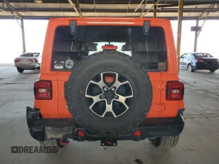 2018 Jeep Wrangler Unlimited Rubicon с VIN 1C4HJXFG1JW204933, выставлен на аукционе Copart как лот 55835735 с пробегом 111 424 миль миль и Списание • Salvage title. История ставок и продаж доступна на DreamBid. Изображение 6.