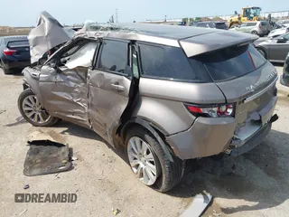 2015 Land Rover Range Rover Evoque Prestige with VIN SALVV2BG5FH001029, listed as a IAAI auction lot 42015106 with Not provided miles and . Bid and sale history available at DreamBid. Image 3.