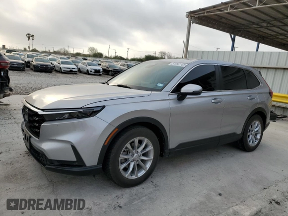2024 Honda CR-V EX-L with VIN 2HKRS3H78RH304097, listed as a Copart auction lot 51992155 with 60,763 mi miles and Salvage Title. Bid and sale history available at DreamBid. Image 1.