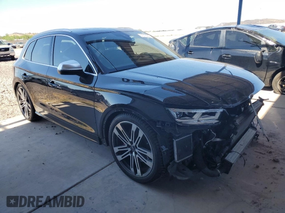 2018 Audi SQ5 Prestige with VIN WA1C4AFY3J2205073, listed as a Copart auction lot 61616254 with 53,052 mi miles and Salvage Title. Bid and sale history available at DreamBid. Image 4.