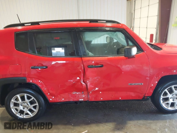 2019 Jeep Renegade Sport with VIN ZACNJAABXKPK24931, listed as a IAAI auction lot 40999733 with 36,117 mi miles and . Bid and sale history available at DreamBid. Image 13.