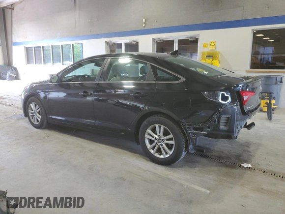 2016 Hyundai Sonata SE with VIN 5NPE24AF4GH346494, listed as a Copart auction lot 53550375 with 163,125 mi miles and Salvage Title. Bid and sale history available at carsss.com. Image 2.