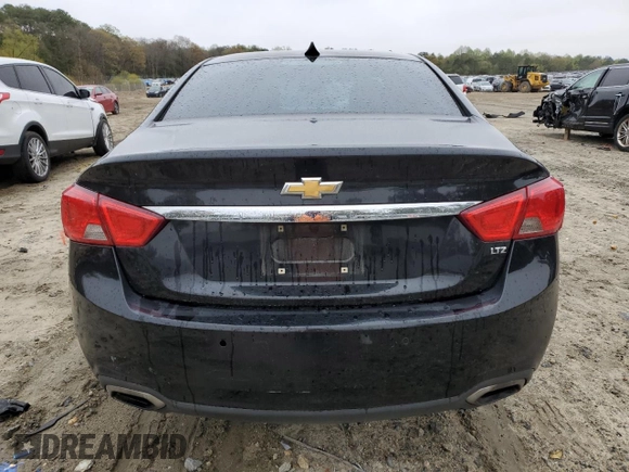 2014 Chevrolet Impala LTZ with VIN 1G1155S38EU119515, listed as a Copart auction lot 52809605 with 107,952 mi miles and Salvage Title. Bid and sale history available at DreamBid. Image 6.