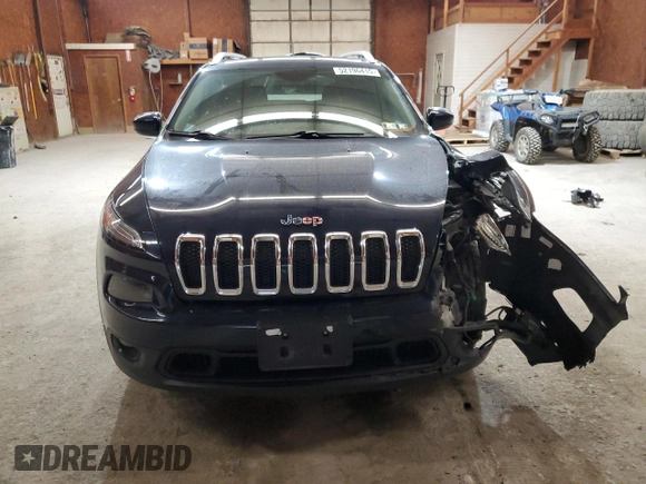 2014 Jeep Cherokee Latitude with VIN 1C4PJMCS7EW227836, listed as a Copart auction lot 52196415 with 94,557 mi miles and Salvage Title. Bid and sale history available at DreamBid. Image 5.