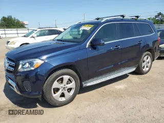 2017 Mercedes-Benz GLS 450 with VIN 4JGDF6EE4HA922070, listed as a Copart auction lot 54575704 with 80,986 mi miles and Non Repairable. Bid and sale history available at DreamBid. Image 1.