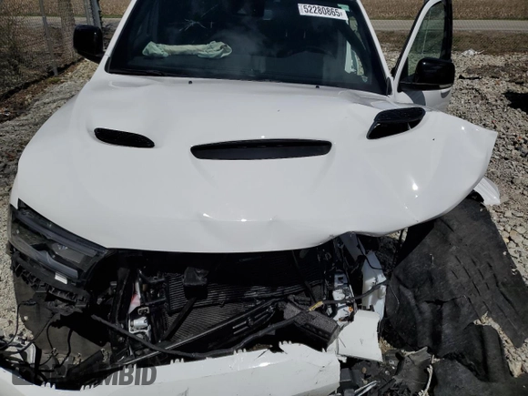 2024 Dodge Durango R/T Premium с VIN 1C4SDJCT0RC144698, выставлен на аукционе Copart как лот 52280865 с пробегом 11 249 миль миль и Списание • Salvage title. История ставок и продаж доступна на DreamBid. Изображение 12.