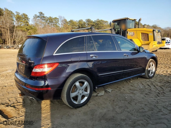 2012 Mercedes-Benz R-Class R 350 with VIN 4JGCB5HE1CA149757, listed as a Copart auction lot 81122564 with 153,054 mi miles and Salvage Title. Bid and sale history available at carsss.com. Image 3.
