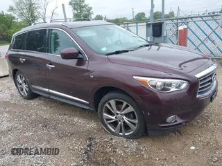 2015 Infiniti QX60 z VIN 5N1AL0MM7FC521700, wystawiony jako IAAI lot #42310389 z przebiegiem 144 217 mil mil oraz . Historia ofert i sprzedaży dostępna na DreamBid. Obrazek 1.