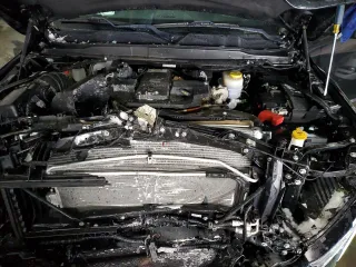 2021 Ram 2500 Laramie with VIN 3C6UR5NL8MG502996, listed as a Copart auction lot 87127824 with 63,840 mi miles and Salvage Title. Bid and sale history available at carsss.com. Image 11.