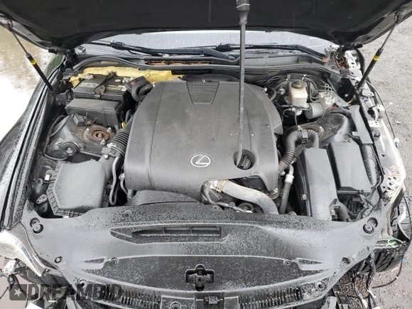 2014 Lexus IS 250 with VIN JTHCF1D25E5003949, listed as a Copart auction lot 58034355 with 132,647 mi miles and Salvage title. Bid and sale history available at DreamBid. Image 11.