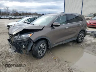 2019 Kia Sorento EX z VIN 5XYPHDA58KG529461, wystawiony jako Copart lot #43625925 z przebiegiem 94 590 mil mil oraz Szkoda całkowita • Salvage title. Historia ofert i sprzedaży dostępna na DreamBid. Obrazek 1.