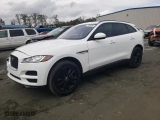 2018 Jaguar F-PACE 30t Premium with VIN SADCJ2GXXJA295066, listed as a Copart auction lot 79295884 with 119,080 mi miles and Salvage Title. Bid and sale history available at carsss.com. Image 1.