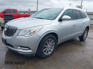 2014 Buick Enclave Leather with VIN 5GAKRBKD1EJ306833, listed as a IAAI auction lot 42154259 with 217,656 mi miles and . Bid and sale history available at DreamBid. Image 2.