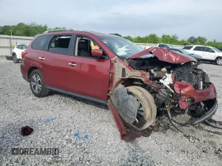 2017 Nissan Pathfinder SL with VIN 5N1DR2MM2HC648722, listed as a Copart auction lot 54918265 with 160,575 mi miles and Salvage Title. Bid and sale history available at DreamBid. Image 4.