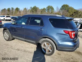 2019 Ford Explorer XLT with VIN 1FM5K7DH0KGA69575, listed as a Copart auction lot 41426555 with 43,201 mi miles and Salvage Title. Bid and sale history available at carsss.com. Image 2.