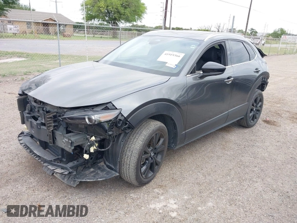 2024 Mazda CX-30 Premium Plus with VIN 3MVDMBEY2RM617635, listed as a IAAI auction lot 41919366 with 9,346 mi miles and . Bid and sale history available at carsss.com. Image 2.