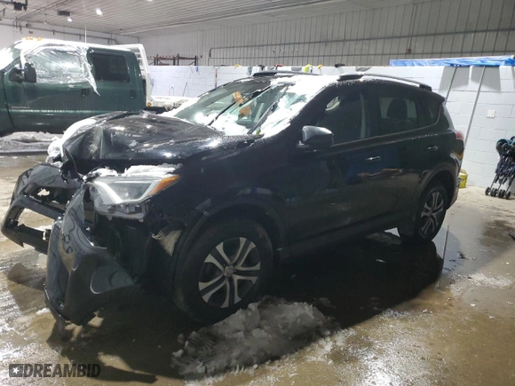 2017 Toyota RAV4 LE with VIN 2T3BFREV7HW631710, listed as a Copart auction lot 46349075 with 106,095 mi miles and Salvage Title. Bid and sale history available at carsss.com. Image 1.