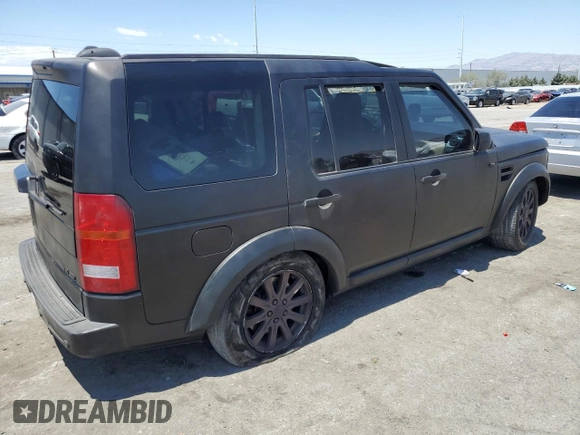 2008 Land Rover LR3 SE with VIN SALAE25428A465973, listed as a Copart auction lot 54921553 with 252,297 mi miles and Salvage title. Bid and sale history available at DreamBid. Image 3.