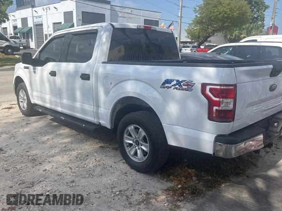 2018 Ford F-150 XL with VIN 1FTEW1CG7JKE78182, listed as a Copart auction lot 53730155 with 108,863 mi miles and Clean Title. Bid and sale history available at carsss.com. Image 3.