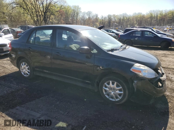 2011 Nissan Versa 1.8 S with VIN 3N1BC1AP1BL445678, listed as a Copart auction lot 51783365 with 107,807 mi miles and Salvage Title. Bid and sale history available at carsss.com. Image 4.