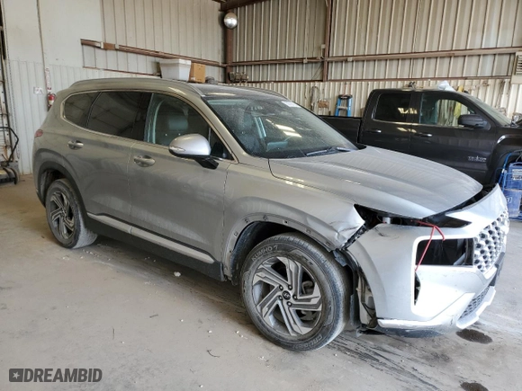 2022 Hyundai Santa Fe SEL with VIN 5NMS34AJXNH441303, listed as a Copart auction lot 50790785 with 24,084 mi miles and Salvage Title. Bid and sale history available at carsss.com. Image 4.
