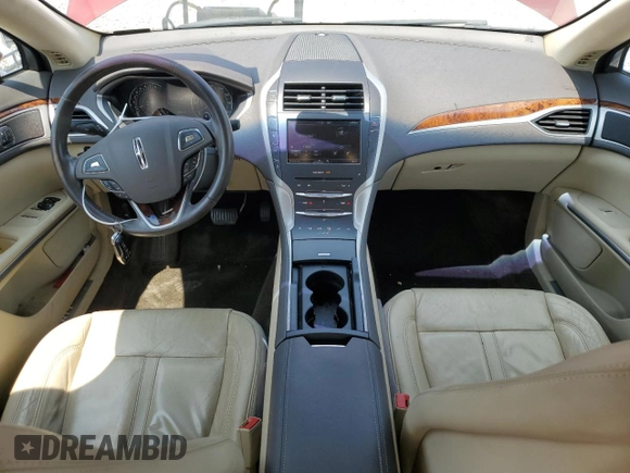 2015 Lincoln MKZ with VIN 3LN6L2G93FR619245, listed as a Copart auction lot 59220525 with 231,014 mi miles and Salvage title. Bid and sale history available at DreamBid. Image 8.