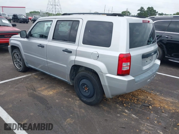 2009 Jeep Patriot Sport z VIN 1J4FT28B29D110728, wystawiony jako IAAI lot #42264825 z przebiegiem 194 459 mil mil oraz . Historia ofert i sprzedaży dostępna na DreamBid. Obrazek 3.