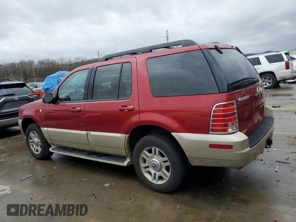 2005 Mercury Mountaineer Convenience z VIN 4M2ZU86K55ZJ27262, wystawiony jako Copart lot #86528214 z przebiegiem 122 785 mil mil oraz Szkody całkowita. Historia ofert i sprzedaży dostępna na DreamBid. Obrazek 2.