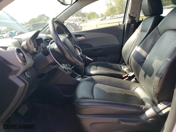 2014 Chevrolet Sonic LTZ with VIN 1G1JE5SB6E4215697, listed as a Copart auction lot 70820024 with 166,414 mi miles and Salvage Title. Bid and sale history available at carsss.com. Image 7.