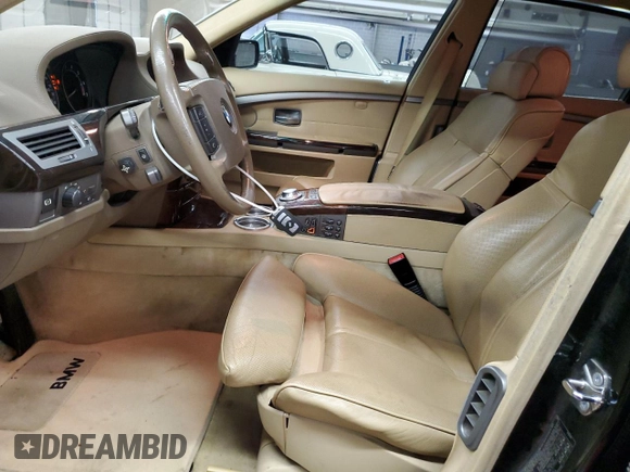 2003 BMW 7 Series with VIN WBAGN83473DK10330, listed as a Copart auction lot 54171595 with 152,950 mi miles and Clean title. Bid and sale history available at DreamBid. Image 7.