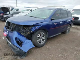 2018 Nissan Pathfinder SV with VIN 5N1DR2MM4JC625898, listed as a IAAI auction lot 41732504 with 118,778 mi miles and . Bid and sale history available at DreamBid. Image 2.