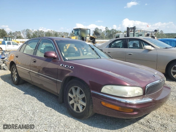 2005 Buick Park Avenue with VIN 1G4CW54K854102520, listed as a Copart auction lot 74570594 with 162,899 mi miles and Salvage Title. Bid and sale history available at carsss.com. Image 4.